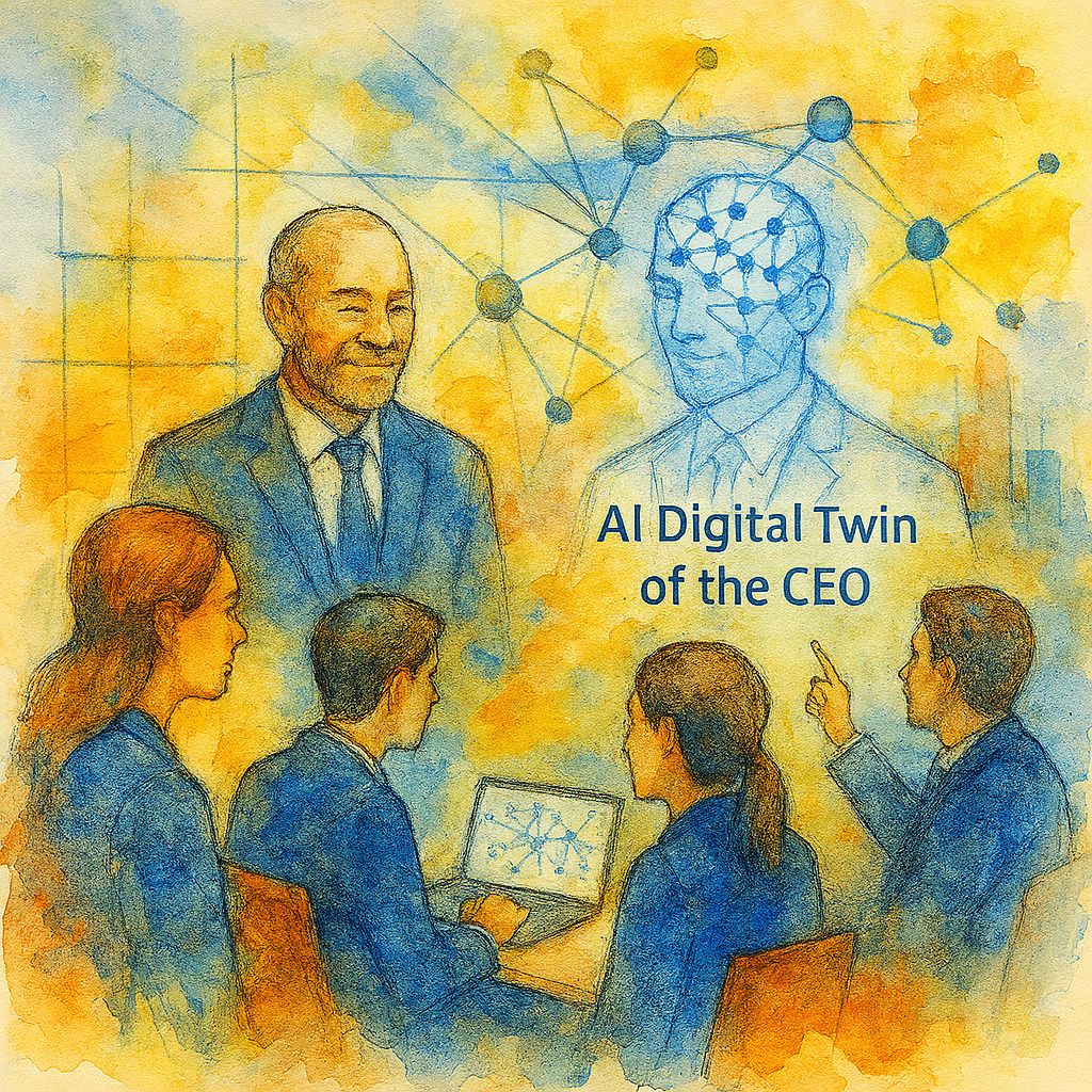 Dear CEO – The Rise of the AI CEO
