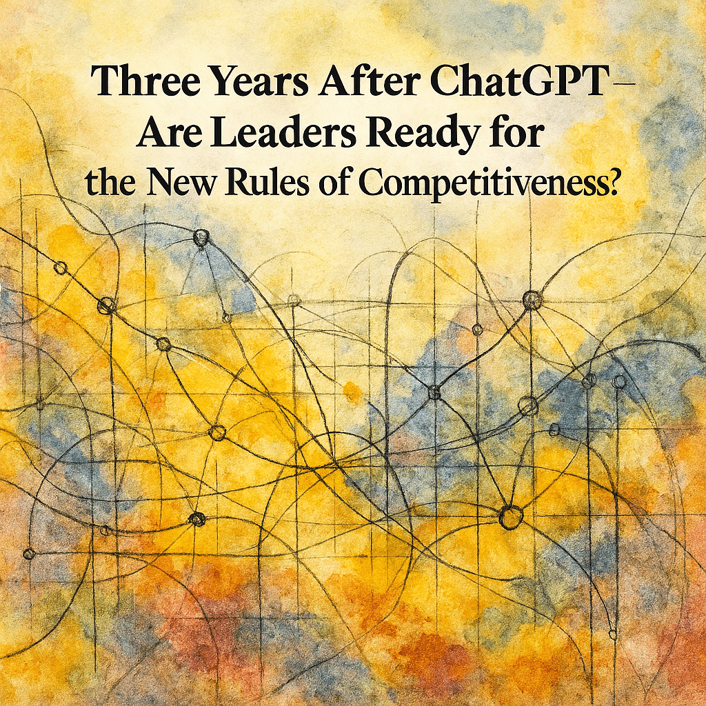 Dear CEO – Three Years After ChatGPT – Are Leaders Ready for the New Rules of Competitiveness