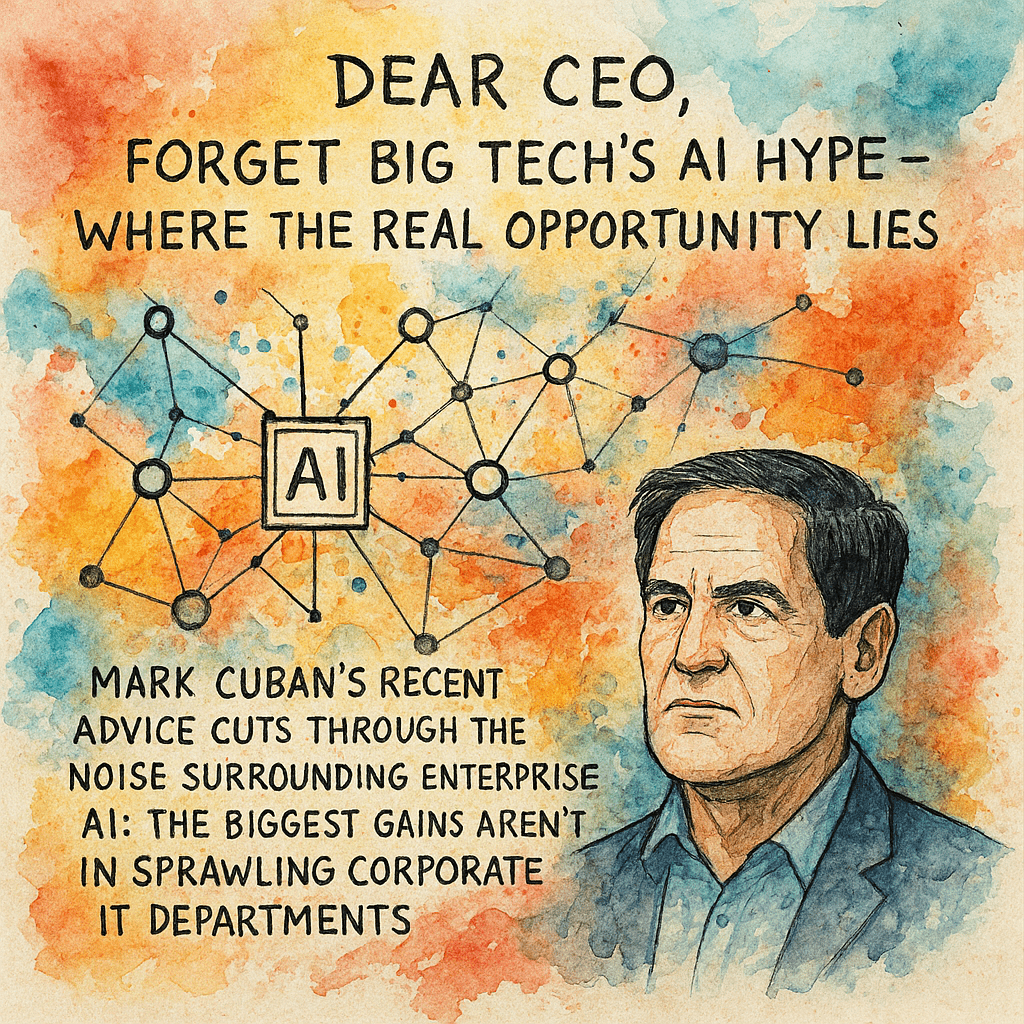 Dear CEO – Forget Big Tech’s AI Hype – Where the Real Opportunity Lies