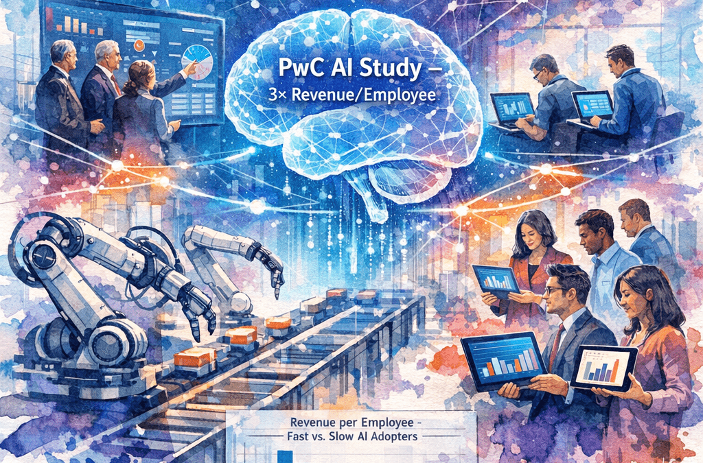 Dear CEO – Why Piloting AI Is No Longer Enough – The 3× Revenue Playbook CEOs Need (PwC Study)
