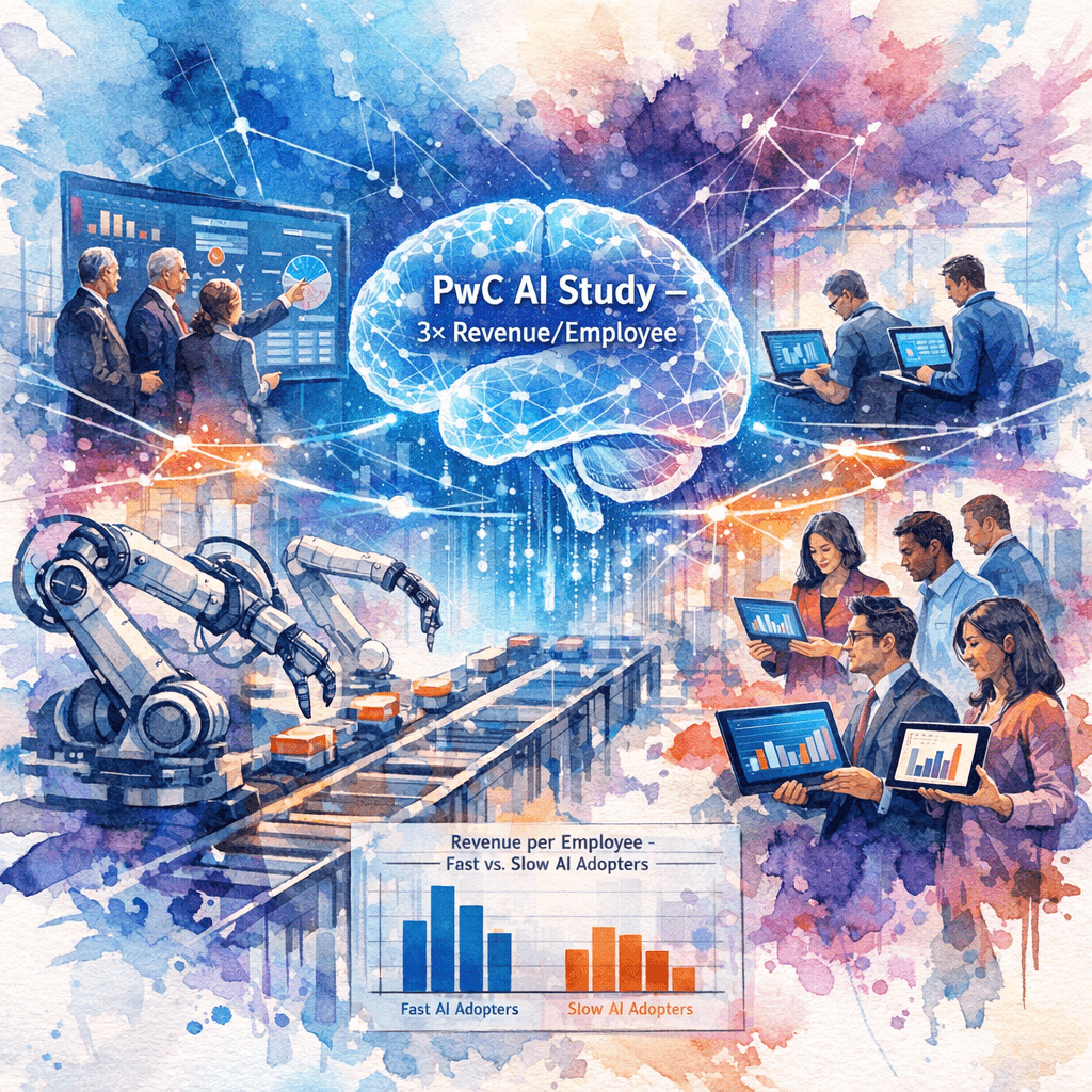 Dear CEO – Why Piloting AI Is No Longer Enough – The 3× Revenue Playbook CEOs Need (PwC Study)