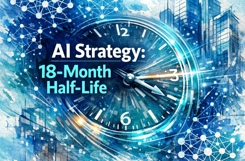 Dear CEO – Your AI Playbook Expires in 18 Months – Why a Five‑Year Plan Is Now a Liability
