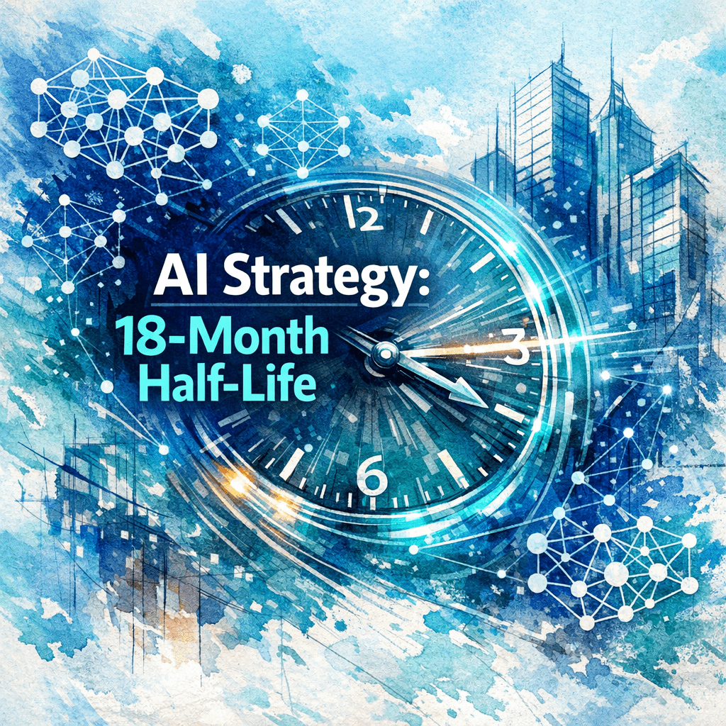 Dear CEO – Your AI Playbook Expires in 18 Months – Why a Five‑Year Plan Is Now a Liability