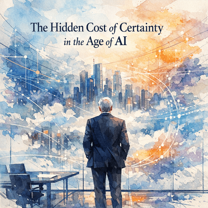 Dear CEO – The Hidden Cost of Certainty in the Age of AI