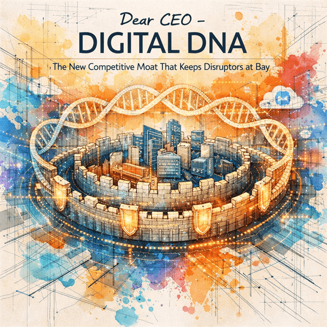 Dear CEO – Digital DNA – The New Competitive Moat That Keeps Disruptors at Bay