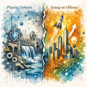 Dear CEO – The Profit Gap – Why Most CEOs are Playing Defense with Tech
